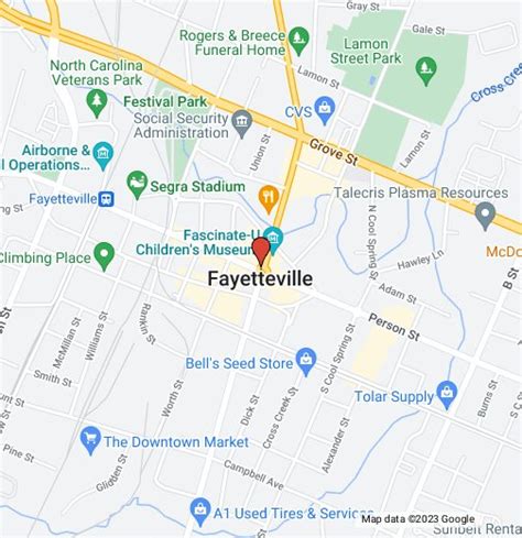 fayetteville google maps.
